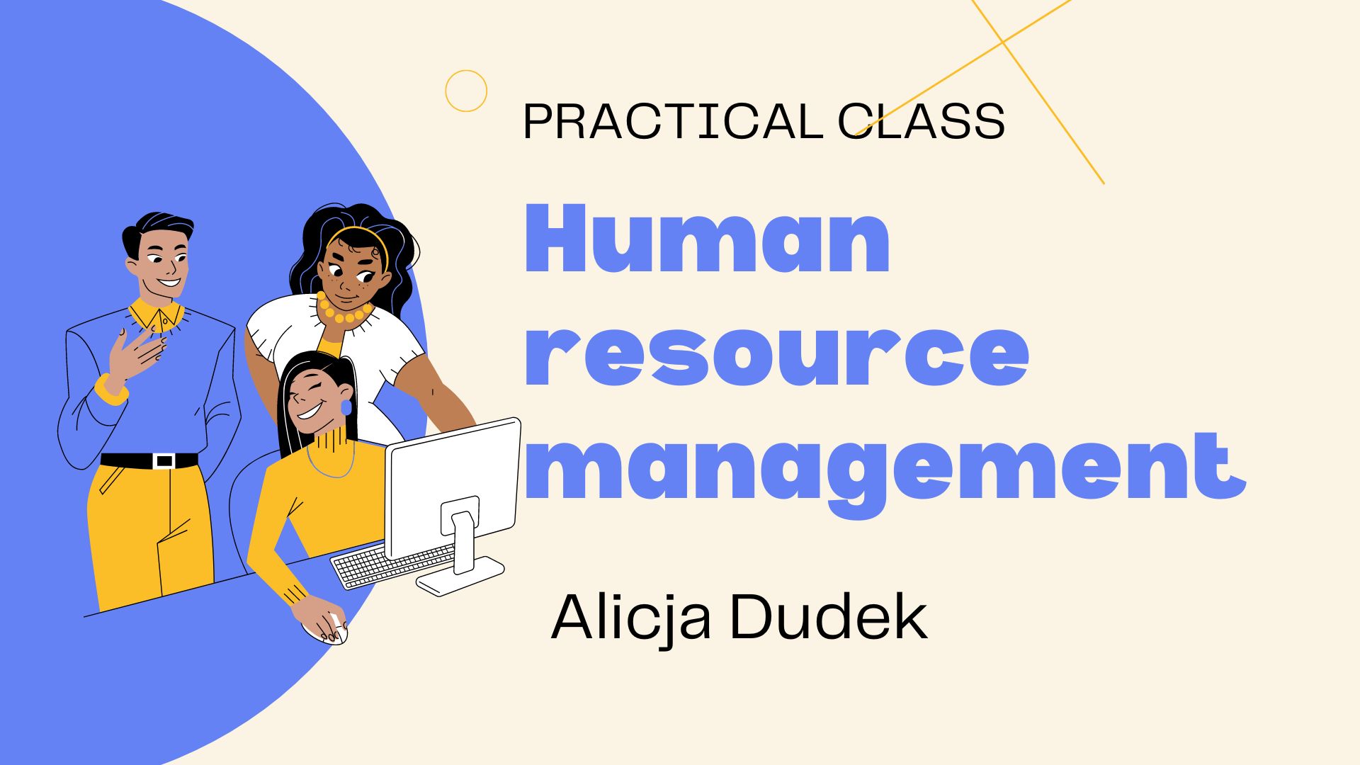 Human Resource Management/Alicja Dudek/23/24/summer term/full time