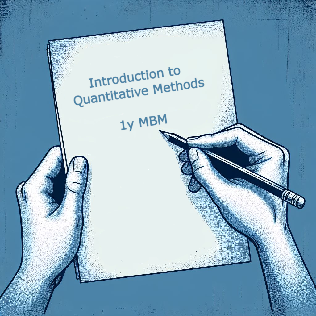 Introduction to Quantitative Methods - MBM 2024/25 - 1