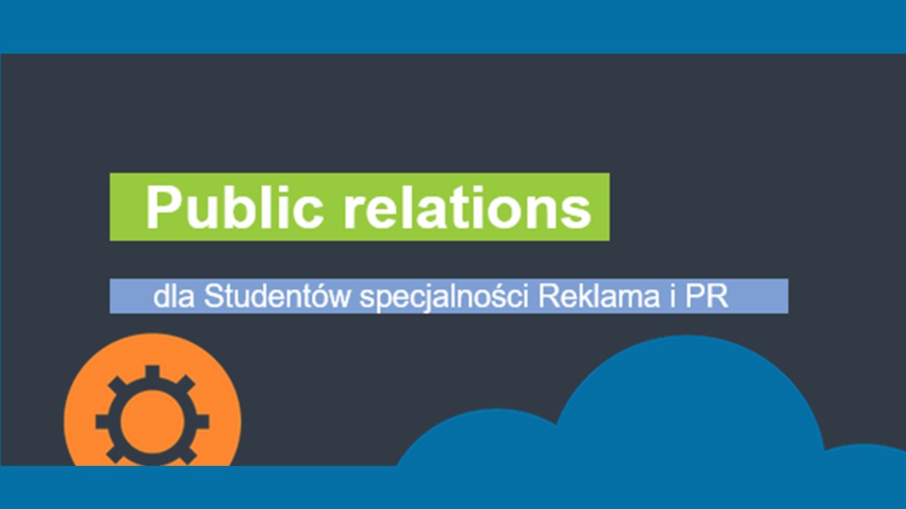 Public relations - studia niestacjonarne - 24/25