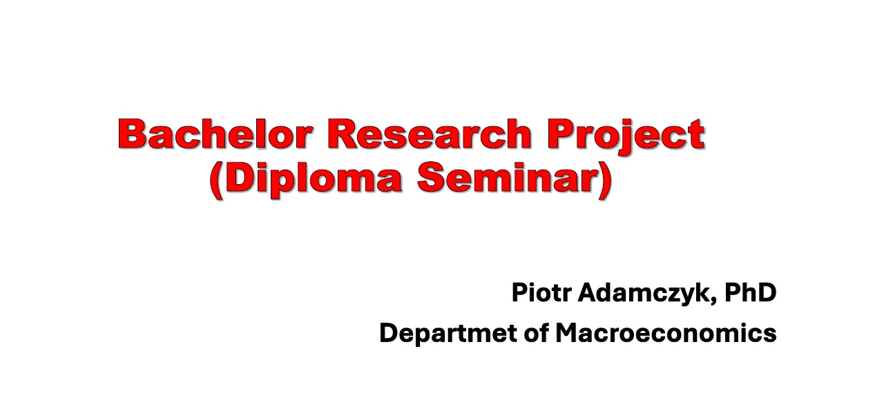 Bachelor seminar (IB)