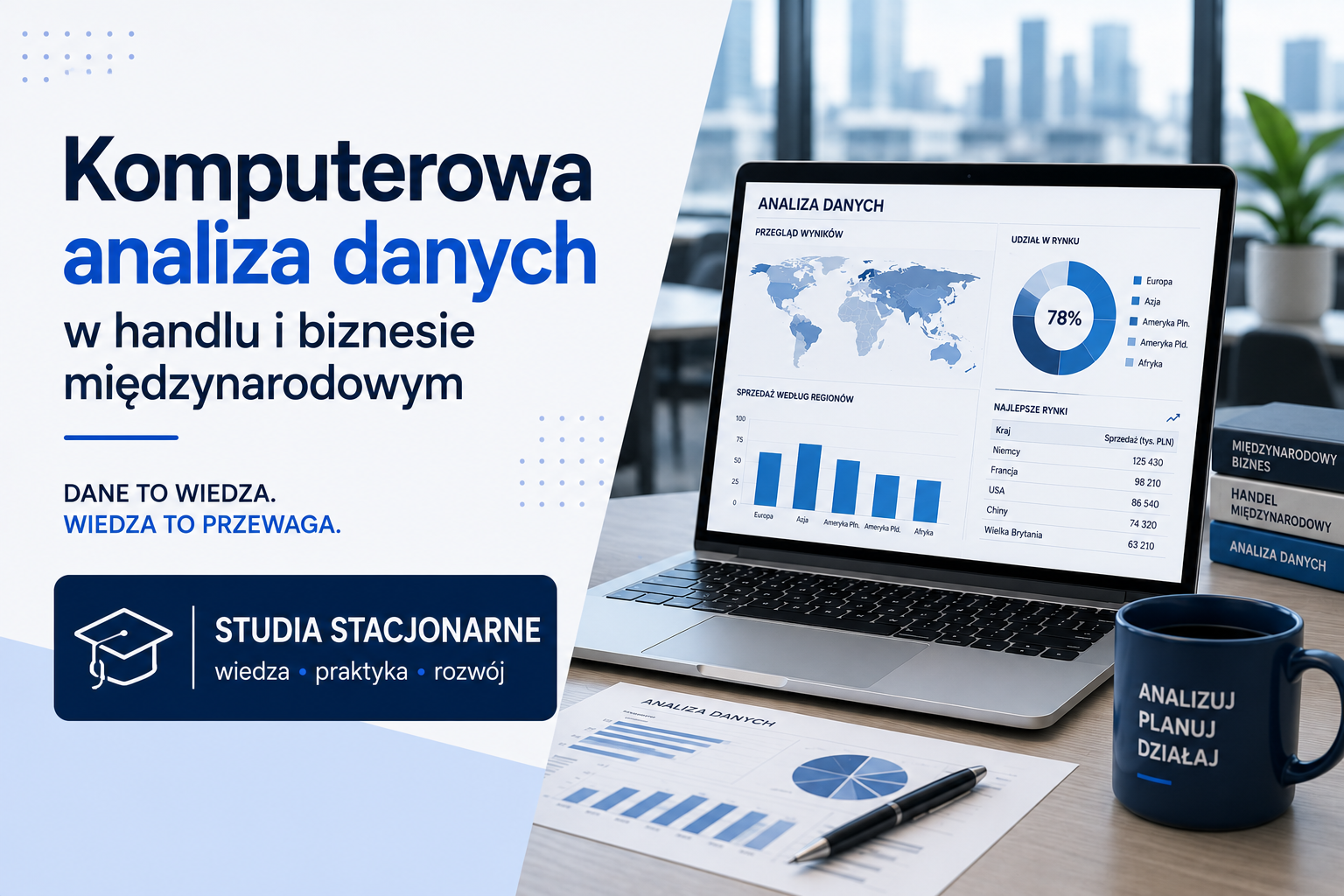 Komputerowa analiza danych w biznesie i handlu zagranicznym (Krystian Bigos/stacjonarne)
