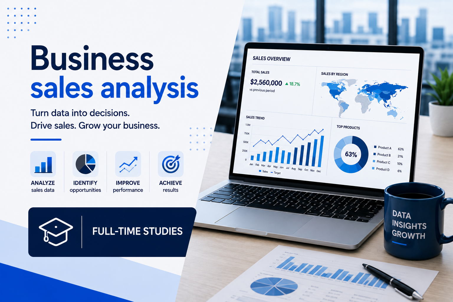 Business sales analysis (Krystian Bigos/full-time)