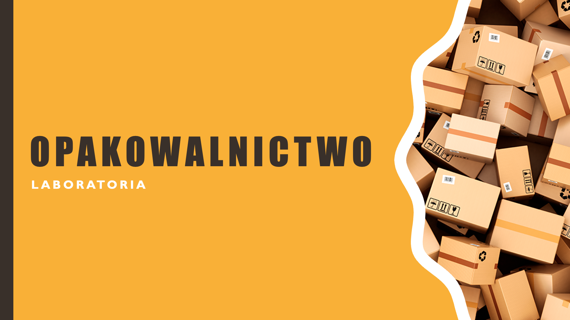 Opakowalnictwo - laboratoria