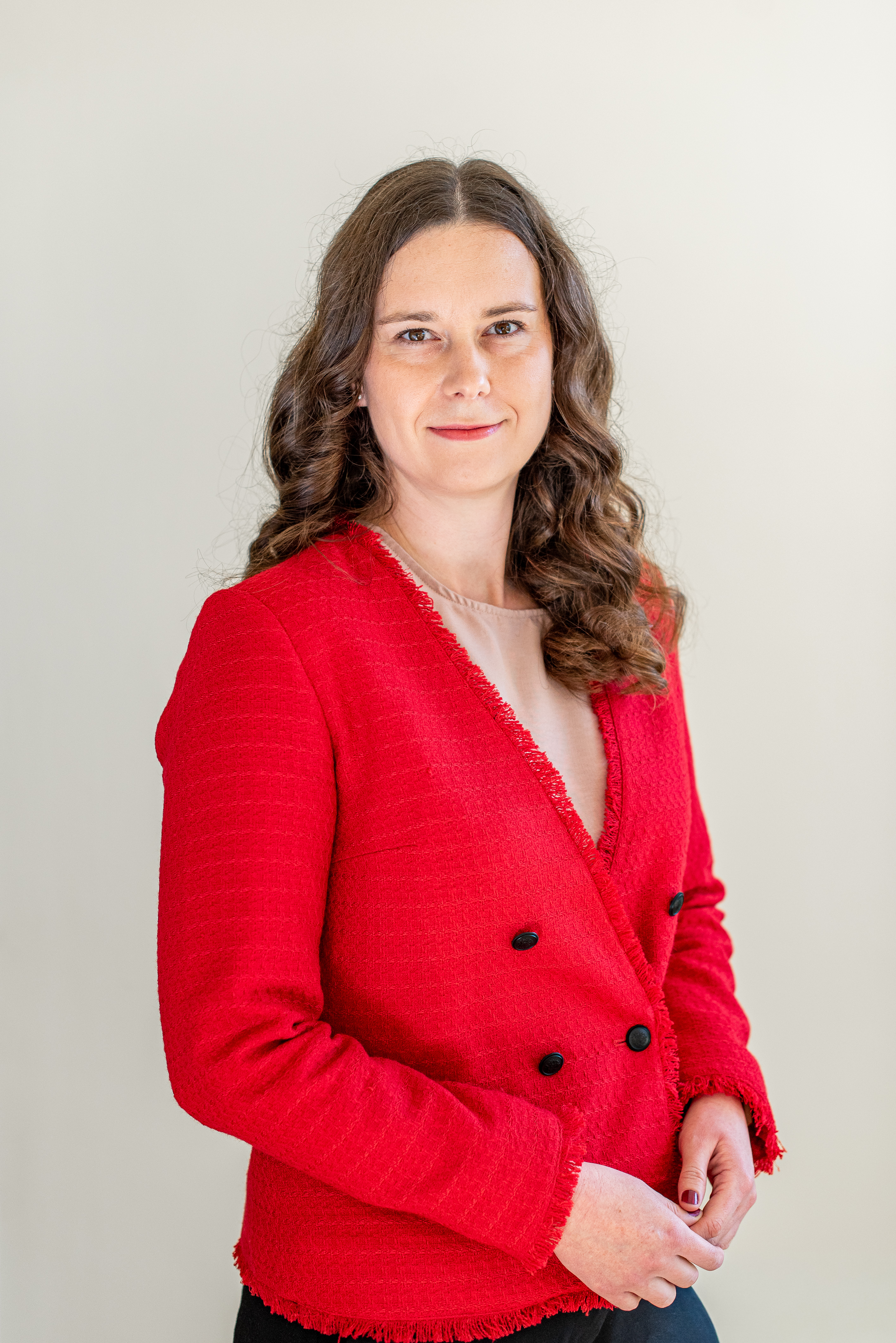 Zdjęcie dr Agnieszki Witoń na jasnym tle.