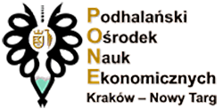 Podhalański Ośrodek Nauk Ekonomicznych - logo