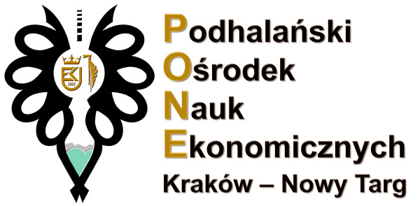 Podhalański Ośrodek Nauk Ekonomicznych - logo