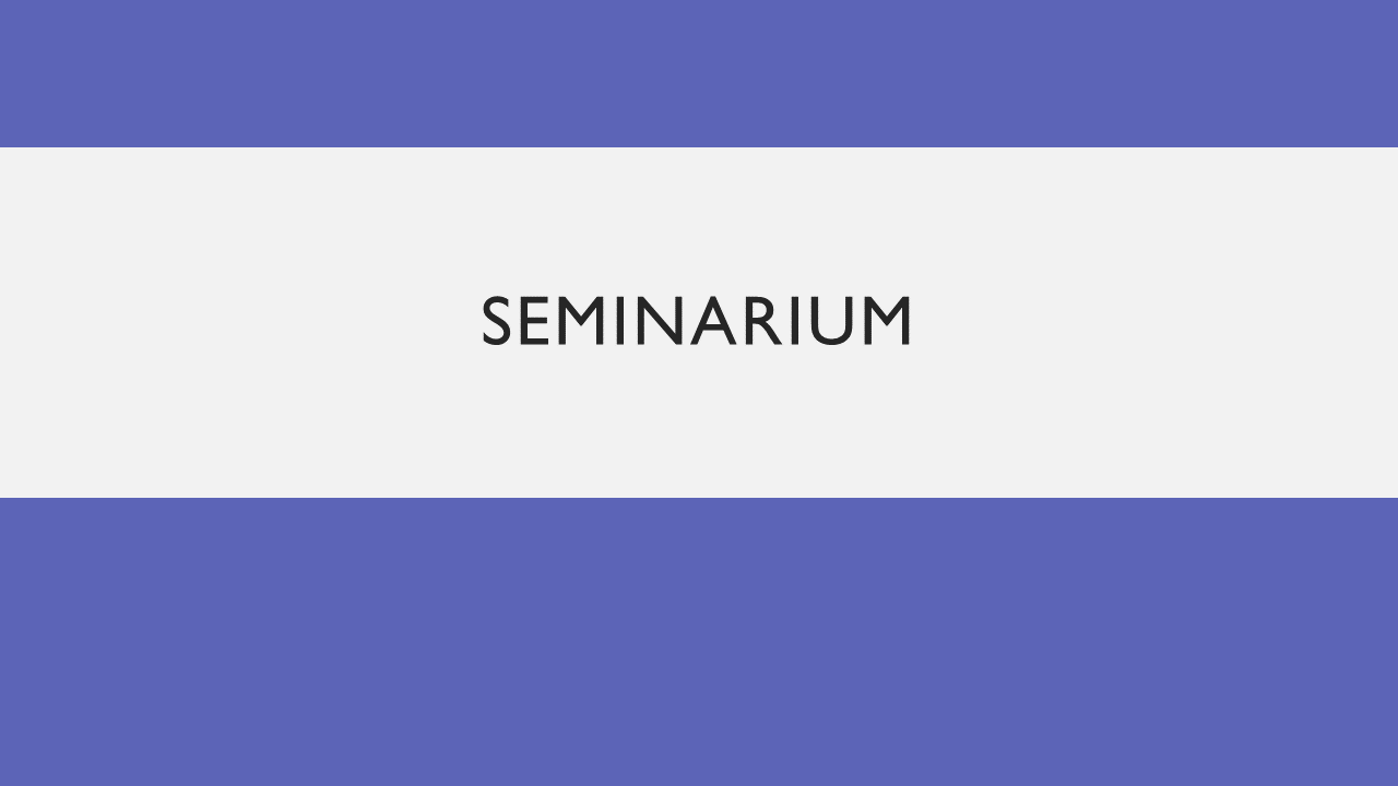 Seminarium