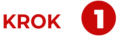 krok 1
